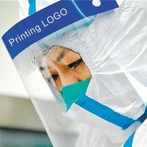 Wholesale Anti Virus Splash Face Shield Full Face Plastic PET Fluid Resistant from china suppliers