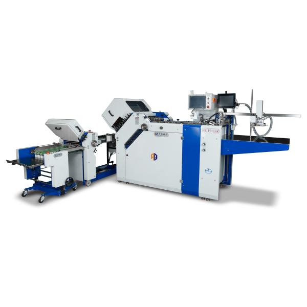 Large Format Belt Driving Paper Folding Machine For Pharmaceutical Leaflet Paper