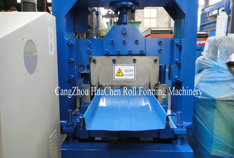 Custom Galvanized Single Roofing Sheet Metal Roll Forming Machine 380V 50Hz 3 Phase