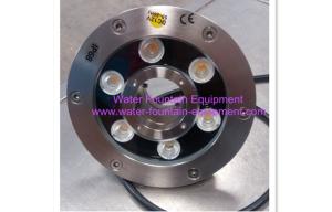 Wholesale Submersible Underwater Fountain Lights Sub Led Donat Light Middle Smooth Hole Dia 145mm from china suppliers