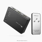 Gold Plated Female 60Hz 18Gbps Audio Video HDMI Switch