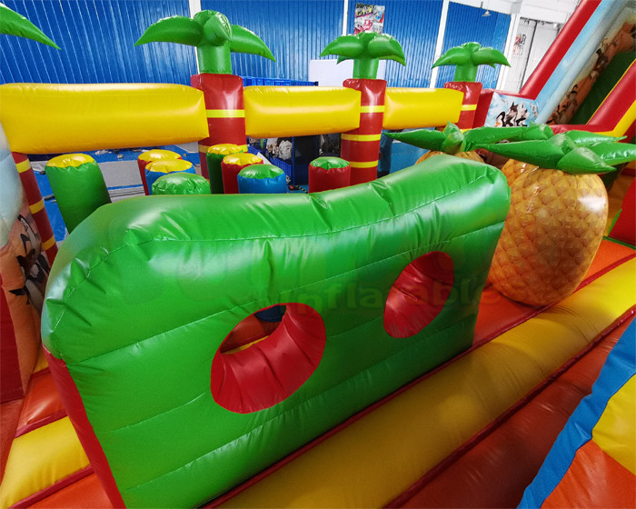 30x37m Inflatable Amusement Park Jungle Jumping Bouncer Castle