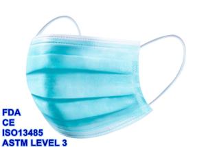 Wholesale ASTM EN14683 BFE PFE VFE 99 Tie On Surgical Mask from china suppliers