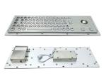 64 Keys Panel Mount Industrial Keyboard 20mA For Cabinet Kiosk