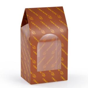 Wholesale Food Grade Recycled Chocolate Paper Bag Carrying And Marketing from china suppliers