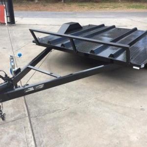 Wholesale 8x6 Motor Bike Motorcycle Utility Trailer , Easy Load Tandem Axle Utility Trailer from china suppliers