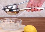 Stainless Steel Lemon Squeezer Juicer , Lemon Lime Squeezer Citrus Press Juicer