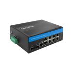48VDC 8 Port Network Switch