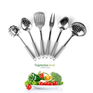 Wholesale Toxinfree Stainless Steel Kitchen Utensil Sets , EU 7 Piece Kitchen Tool Set from china suppliers