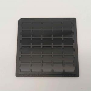 China Professional Design Clean Anti Static Waffle Box Chip Tray PC Material on sale