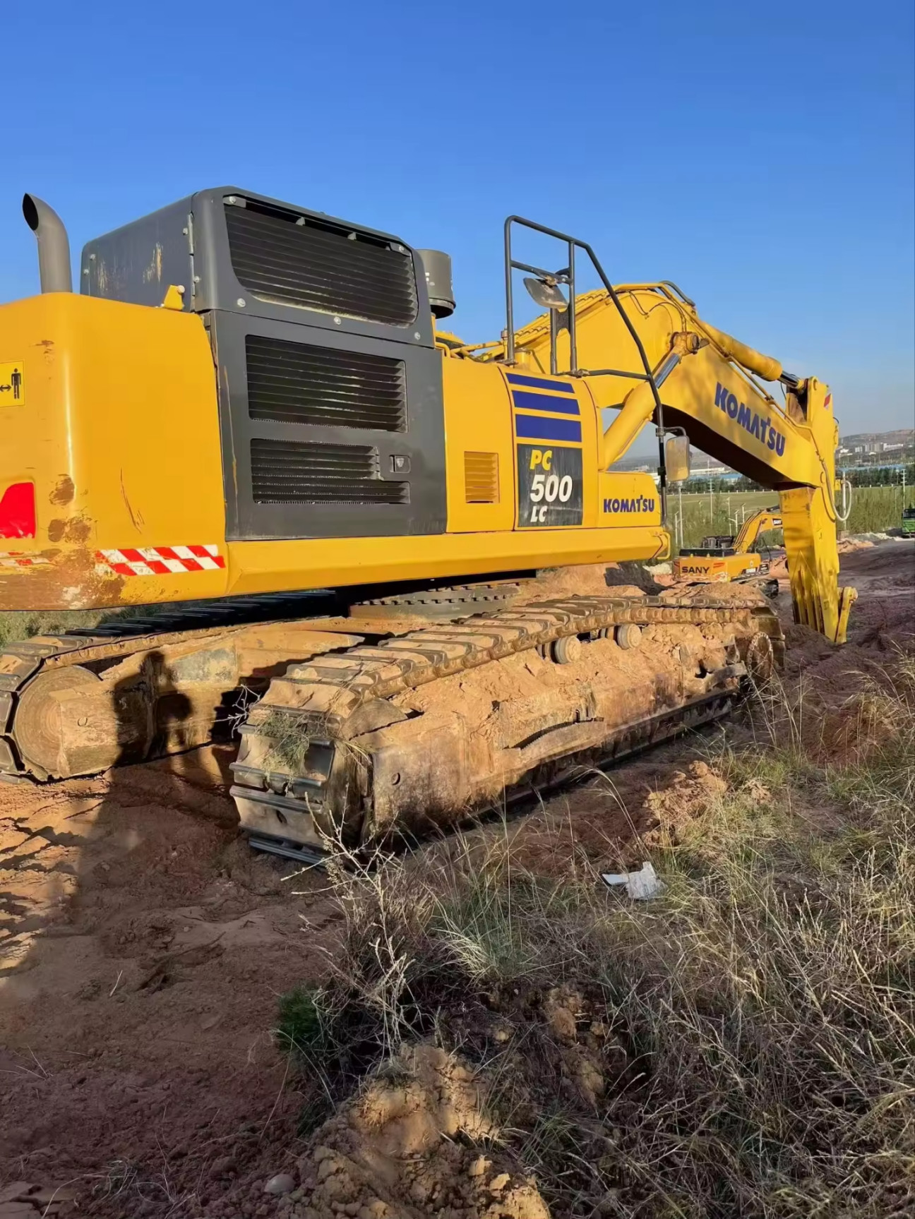 50Ton Used Digging Heavy Equipment Japan Used Track Excavator Komatsu PC500