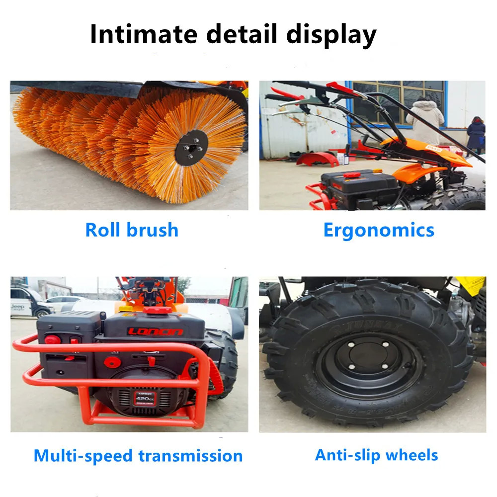 Engine Snow Removal Equipment OEM Weight 150 Kg CE Certificate