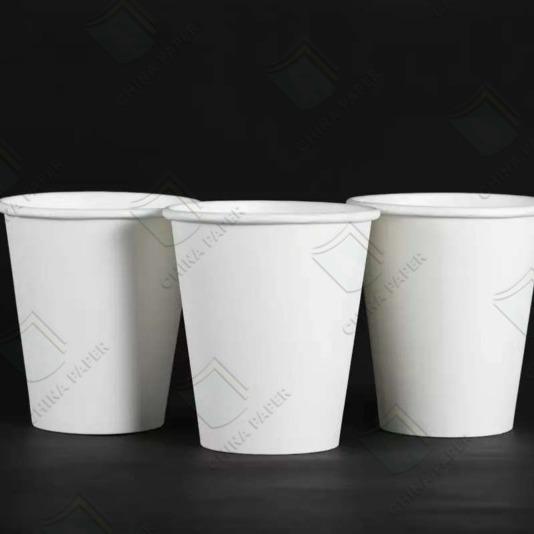 Uncoated Food Packaging Cupstock Base Paper White 100% Virgin Wood Pulp 210g