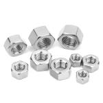 DIN934 Metric Hex Nuts Carbon Steel Stainless Steel SS304 316 Control 100%