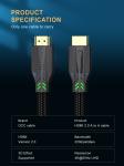 Bi Direction Premium HDMI Cable 4K HDR 6 Feet Ultra Fast