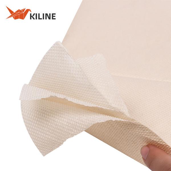 72gsm Heavy Duty Paper Wiper 4 Ply Reinforced Industrial Cleaning Paper Brown