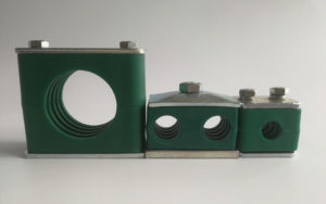 PP pipe clamps