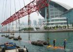 High Buoyancy Force Inflatable Marine Airbags , Load - Bearing Boat Lift Air
