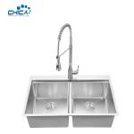 Stainless Steel Kitchen Sink Handmade Kitchen Sink Topmount Kitchen Sink Double