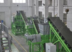 Wholesale 1000 Kg / H Waste Tyre Recycling Machine , Big Fat Tire Recycling Production Line from china suppliers