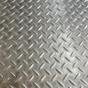 Wholesale AISI 304 SUS304 DIN1.4301 Stainless Steel Chequered Plate 1500*6000mm For Floor from china suppliers