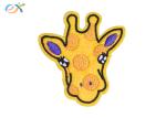 DIY Custom Felt Twill Fabric Animal Giraffe Cow Embroidery Patch For Kids Jacket