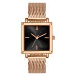 Japan Movement Women Square Antique Wrist Quartz Female Watches