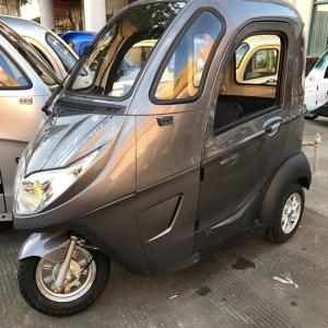 Wholesale 3 Wheel 60V 32Ah Electric Passenger Closed Tricycles from china suppliers