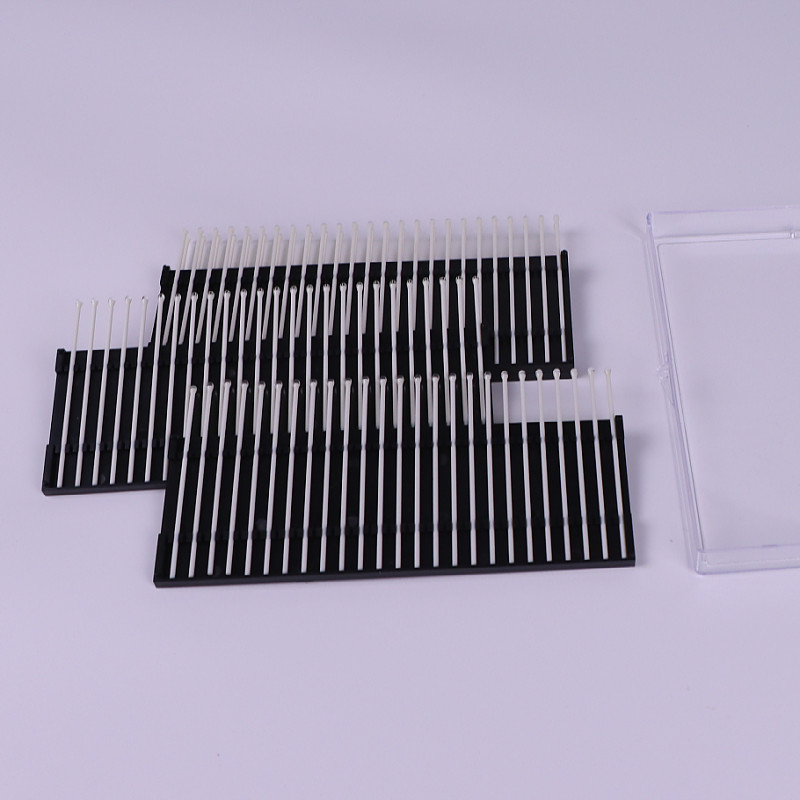 Compact And Flexible Adhesive Silicone Gel Sticky Cleanroom Swab With Soft Head
