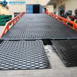 10 Tons Hydraulic Dock Ramp Car Steel Cargo Portable Yard Ramp