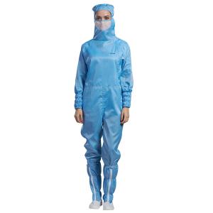 Wholesale Antistatic Dust Free Clean Room Garments Hooded ESD Jumpsuit Coverall from china suppliers