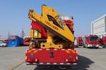JY120 HOWO Rescue Fire Department Heavy Rescue Fire Water Truck 6 People