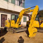 Used Mini Excavator Komatsu PC56-7 0.2m³ Bucket Capacity 34.5KW Rated Power