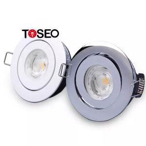 Wholesale Custom Die Casting Alu Recessed Downlight Fixtures GU10 5w For Showroom from china suppliers