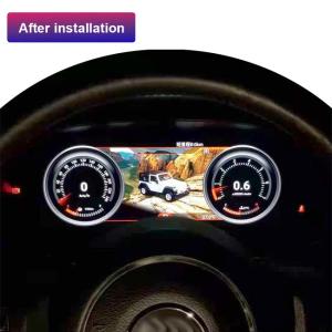 Wholesale 12V 1920*720 Jeep Wrangler Digital Dash Android 9 car gauge cluster from china suppliers