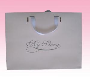 Wholesale custom discount laminated paper bags wholesale colored printing from china suppliers