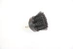45g 2 Inch Black Hardness Drill Cleaning Brush For House Cleaning And Car Wheel