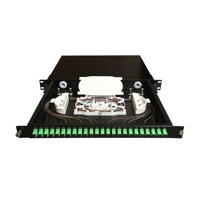 1 Time Fiber Type SM 12 96 144 core 48 port LC SC rack installation 24 Patch Panel
