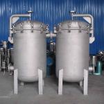 Double Bag Filter Housing 80-600m3/H Design Pressure and Long-Lasting Stainless