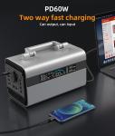 600W 1000W Portable Solar Generator Power Station 110V 220V Off Grid Universal
