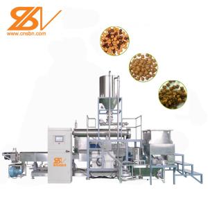 Wholesale Ss 304 Automatic Twin Screw Extruder Pet Food Processing Line from china suppliers