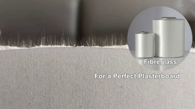 Fiberglass Gypsum Board 1220x2440mm 9mm 12mm Thickness Fireproof Waterproof High Durability
