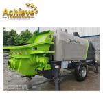 Used ZOOMLION Concrete Pump HBT80.16.174RSU Concrete Trailer Static Pump
