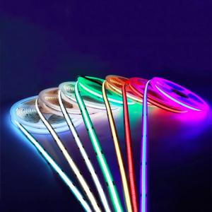 Wholesale Flexible COB Led Strip Light 8mm10mm 12V24V 320Leds Red Golden Yellow Ice Blue Blue Green Purple for Bedroom from china suppliers