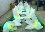 Giant Flower Inflatable Advertising Products With LED , Inflatable Flower Chain