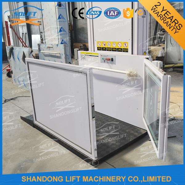 Outdoor Hydraulic Vertical Wheelchair Platform Handicap Lift Equipment For The