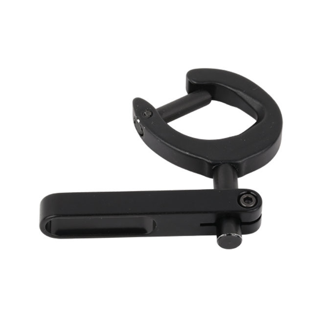 Black Traditional Bow Recurve Arrow Rest 7075 Aircraft Aluminum