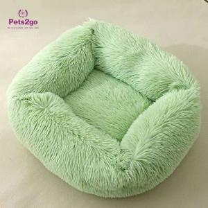 Wholesale Thickened Warm 2kg Square Plush Pet Bed Mat from china suppliers