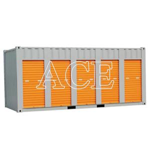Wholesale 20 Feet Length Roller Shutter Door Self Storage Shipping Container 20ft from china suppliers