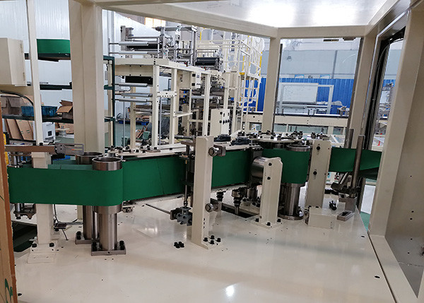 Full Servo Diaper Stacker Machine , Baby Training Pants Stacking Machine